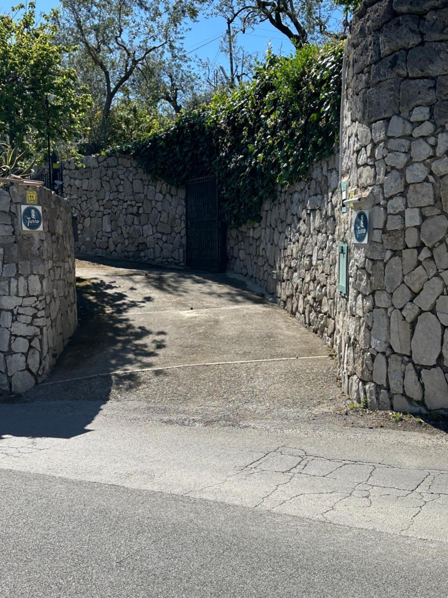 Villa Il Turro Massa Lubrense Exteriér fotografie
